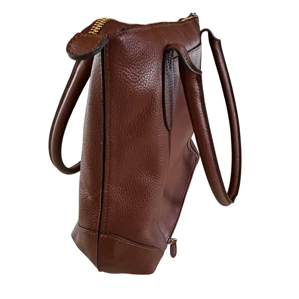 Lodis brown leather